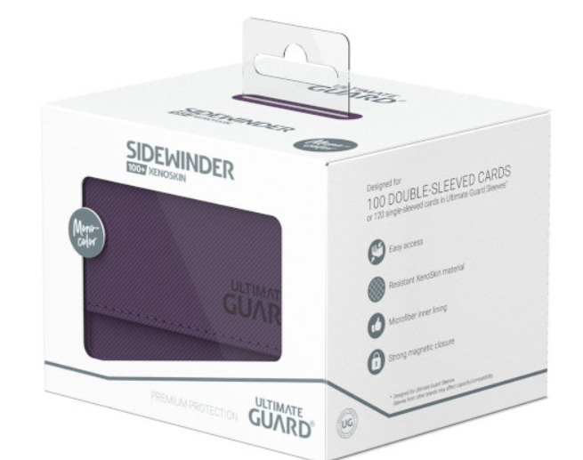 Sidewinder 100+ Deck Box Purple (image for) Sidewinder 100+ Deck Box Purple
